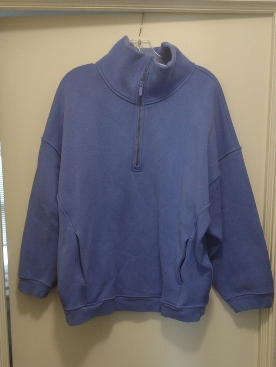 lululemon athletica Other - Lululemon Men's Blue Half-Zip Pullover Hoodie (J685)
